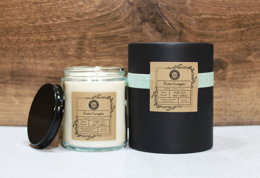 Frosted Eucalyptus Soy Candle