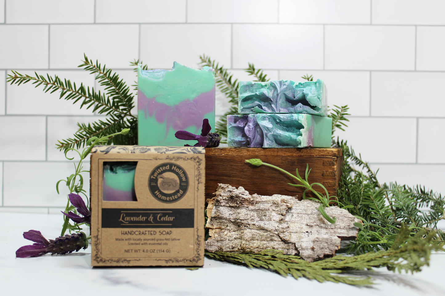 Lavender & Cedar Soap