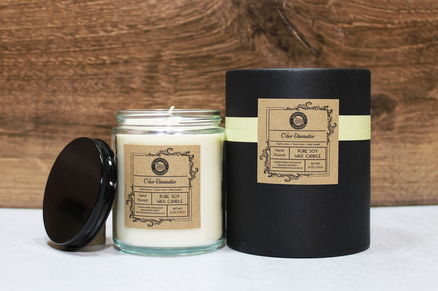 Odor Eliminator Soy Candle