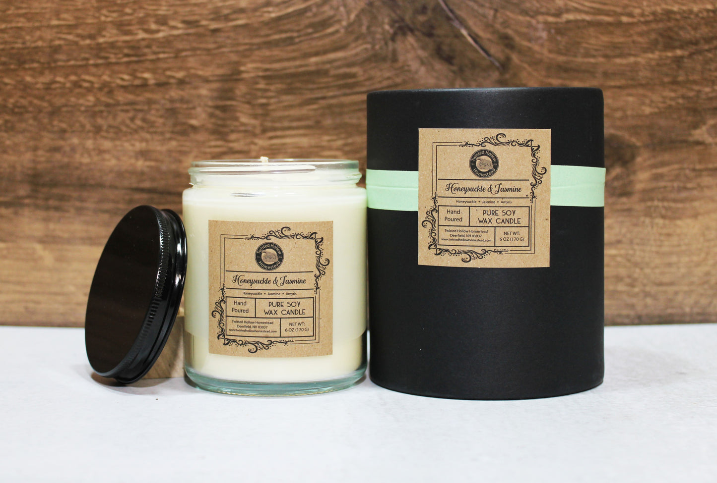 Honeysuckle & Jasmine Soy Candle