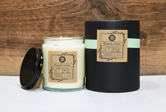 Honeysuckle & Jasmine Soy Candle