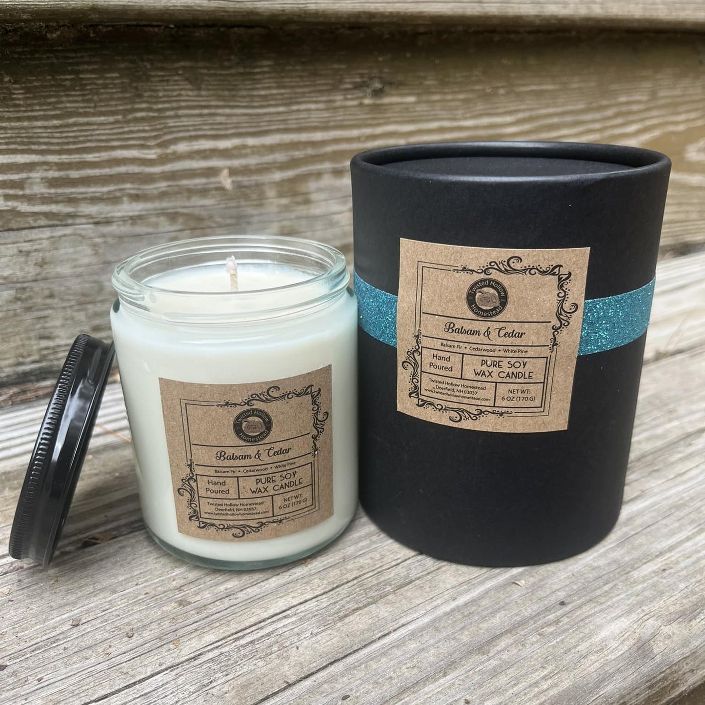 Balsam & Cedar Soy Candle